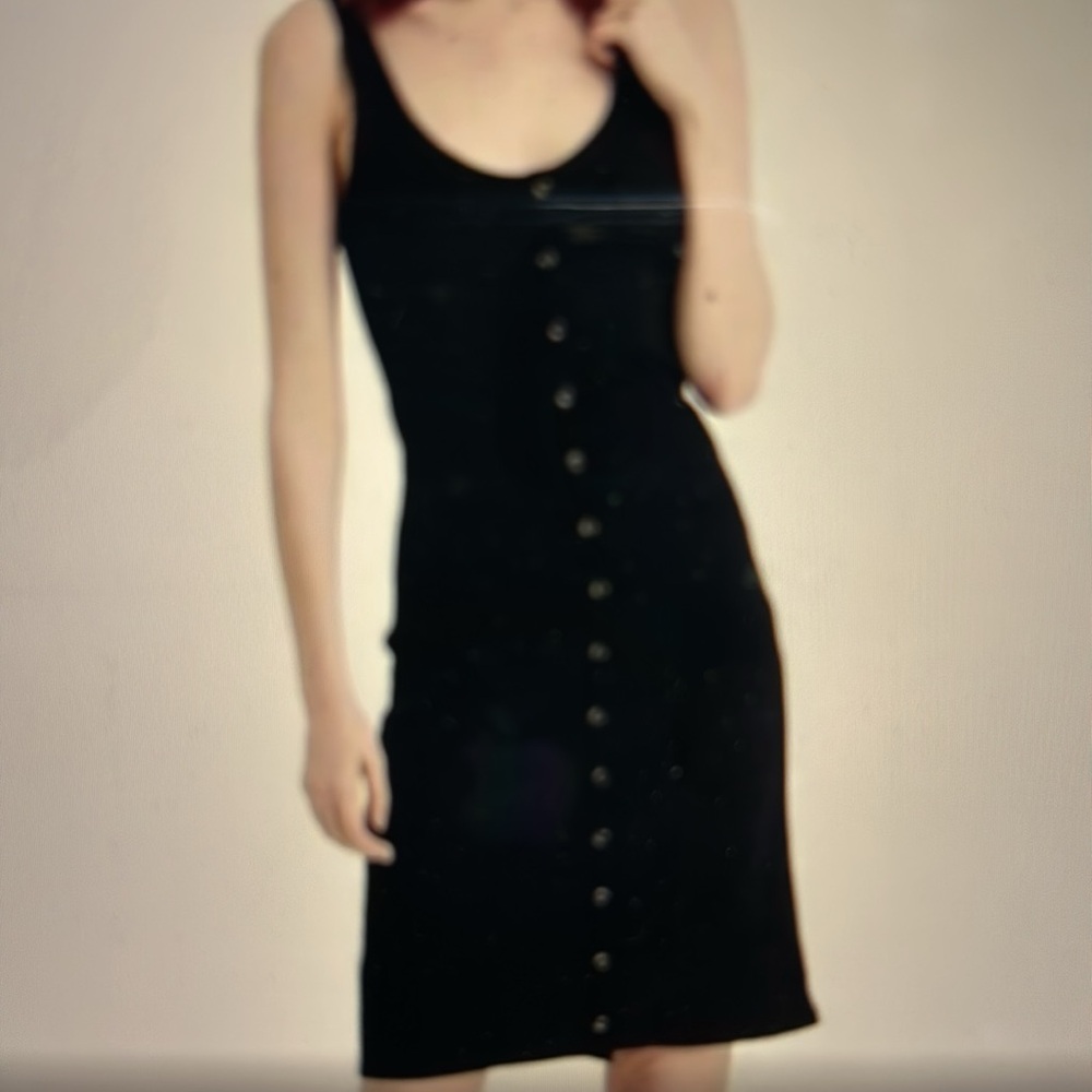 American Eagle Black Tank Dress, S
